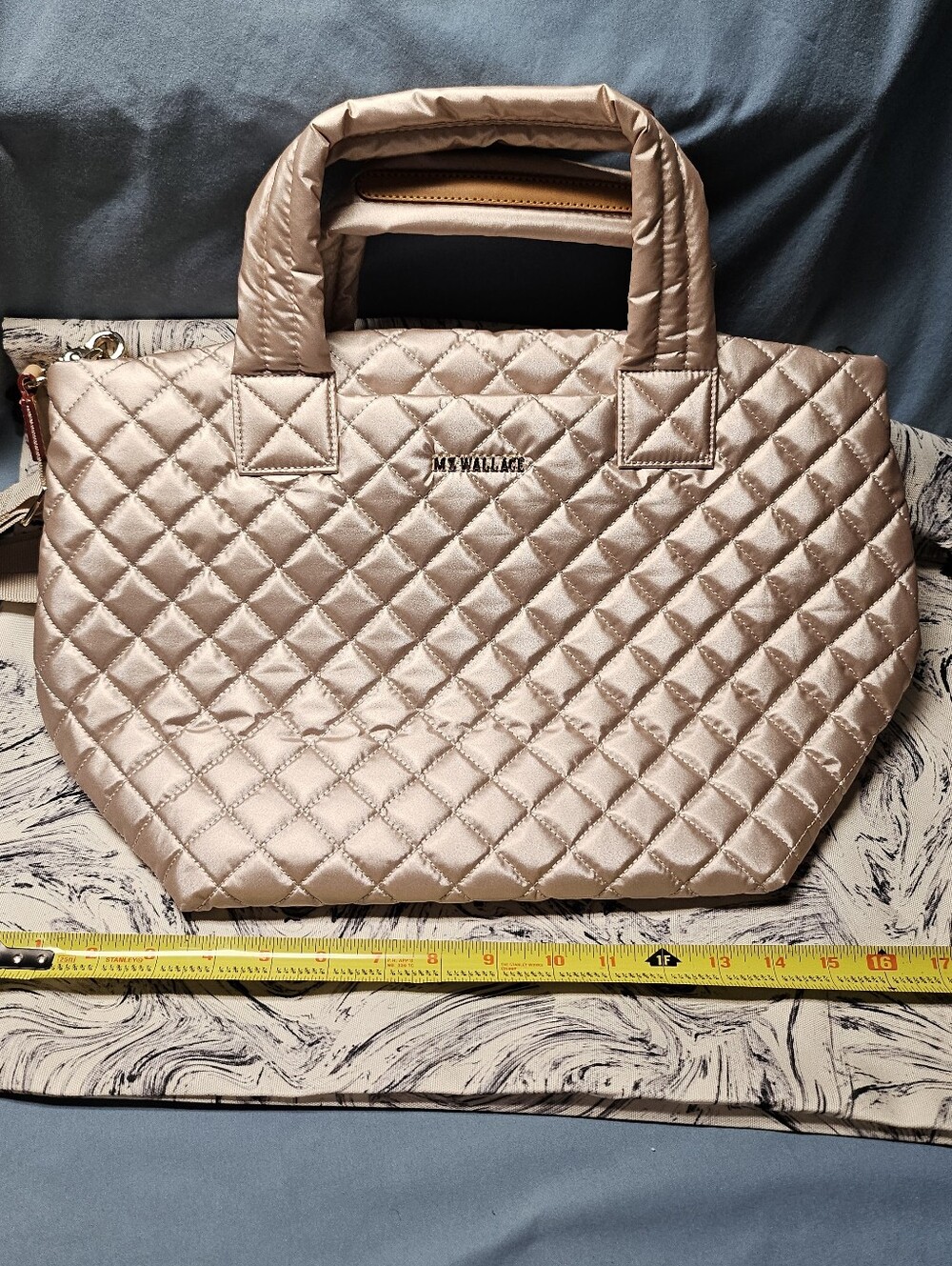 MZ Wallace Quilted Tote Bag - Picture 1 of 9